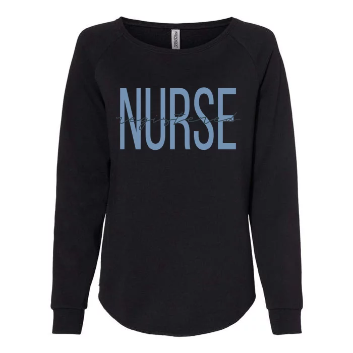 Registered Nurse Rn Emergency Room Nurse Nursing Student Gift Womens California Wash Sweatshirt