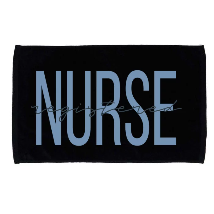 Registered Nurse Rn Emergency Room Nurse Nursing Student Gift Microfiber Hand Towel