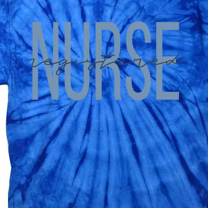 Registered Nurse Rn Emergency Room Nurse Nursing Student Gift Tie-Dye T-Shirt