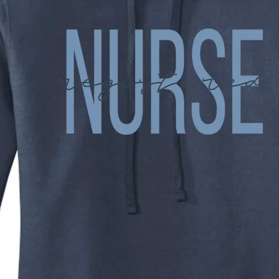 Registered Nurse Rn Emergency Room Nurse Nursing Student Gift Women's Pullover Hoodie