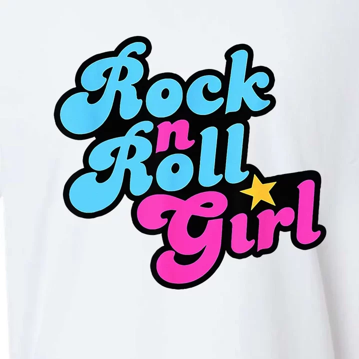 Rock N Roll Girl Sueded Cloud Jersey T-Shirt