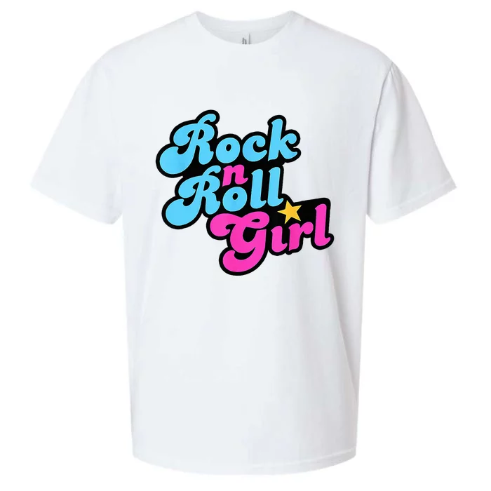 Rock N Roll Girl Sueded Cloud Jersey T-Shirt