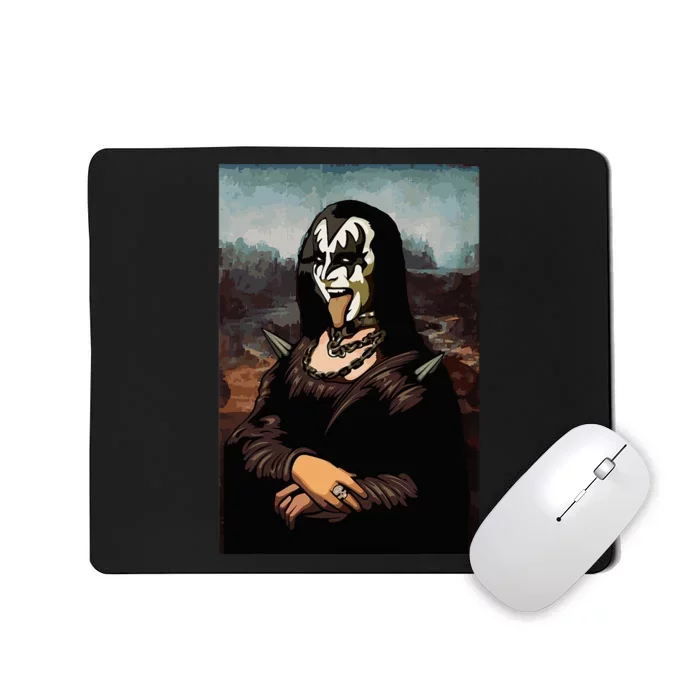 Rock N Roll Band Lazy Halloween Costume Rocker Music Lover Mousepad