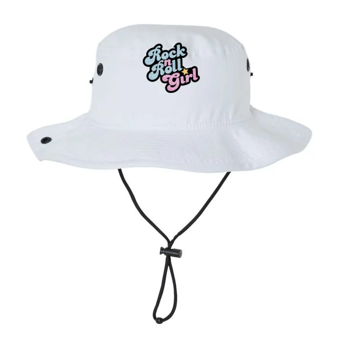 Rock N Roll Girl Cute Rockstar Concert Legacy Cool Fit Booney Bucket Hat