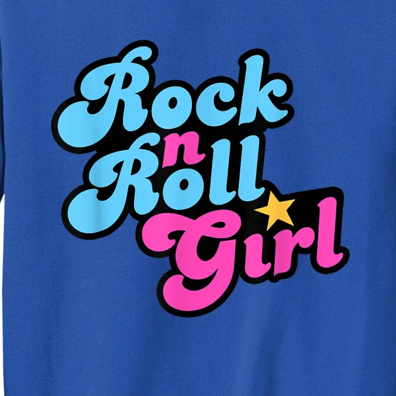 Rock N Roll Girl Ocean Fish Halloween Costumes Group Family Halloween Tall Sweatshirt