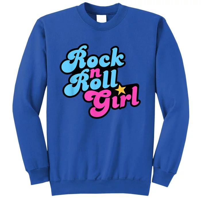 Rock N Roll Girl Ocean Fish Halloween Costumes Group Family Halloween Tall Sweatshirt