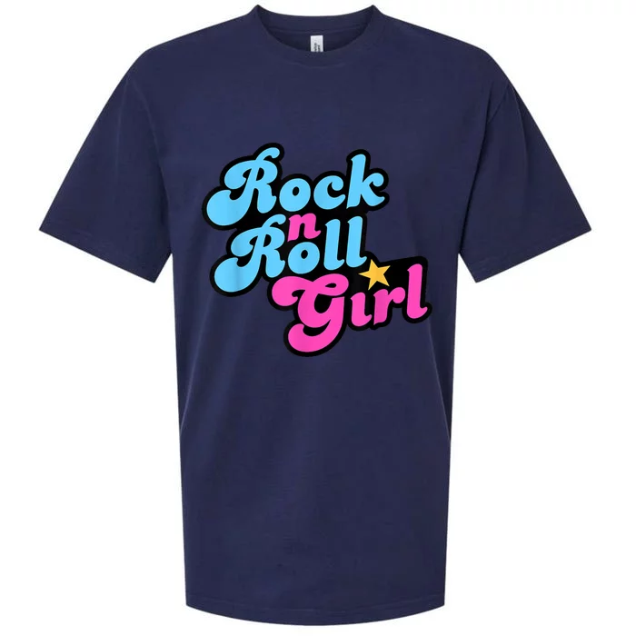 Rock N Roll Girl Halloween Costumes Sueded Cloud Jersey T-Shirt