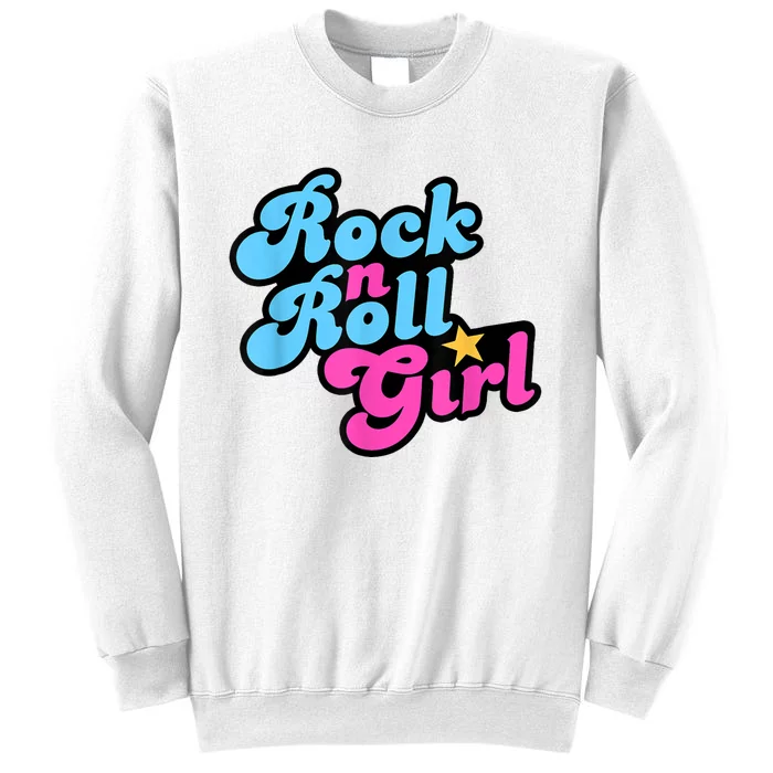 Rock N Roll Girl Ocean Fish Halloween Costumes Group Family Halloween Sweatshirt