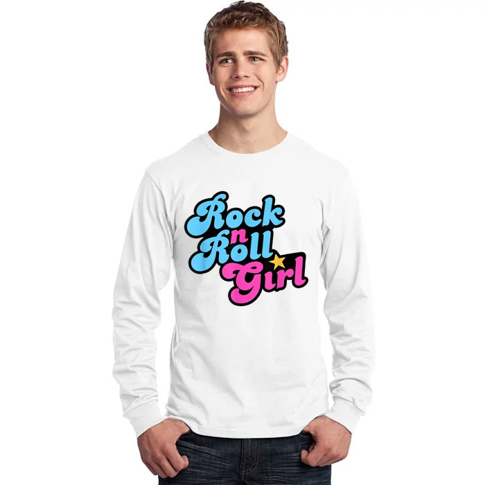 Rock N Roll Girl Halloween Costumes Tall Long Sleeve T-Shirt