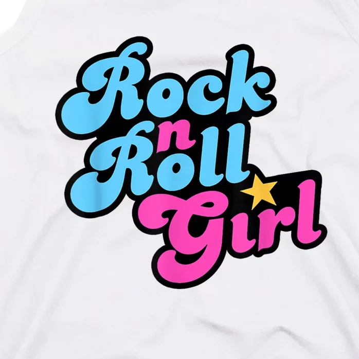 Rock N Roll Girl Halloween Costumes Tank Top