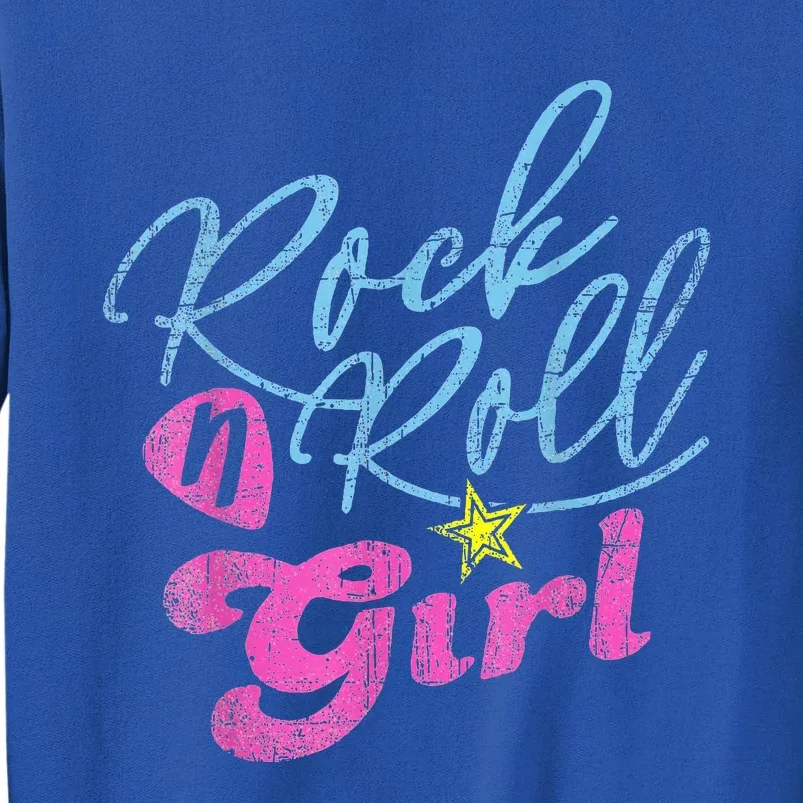 Rock N Roll Girl Purple Darla Sweatshirt