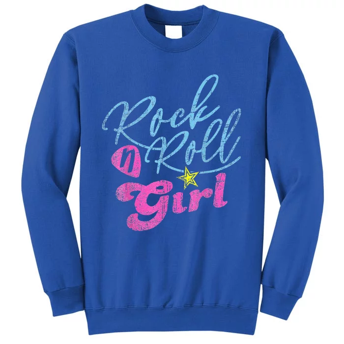 Rock N Roll Girl Purple Darla Sweatshirt