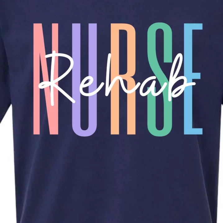 Rehab Nurse Rehabilitation Rn Psychiatric Nurse Meaningful Gift Sueded Cloud Jersey T-Shirt