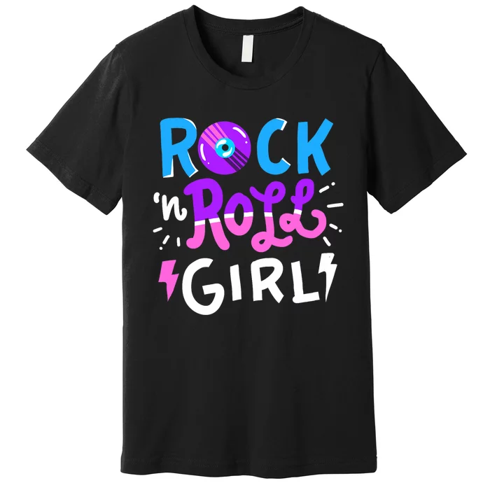 Rock N Roll Girl Music Premium T-Shirt