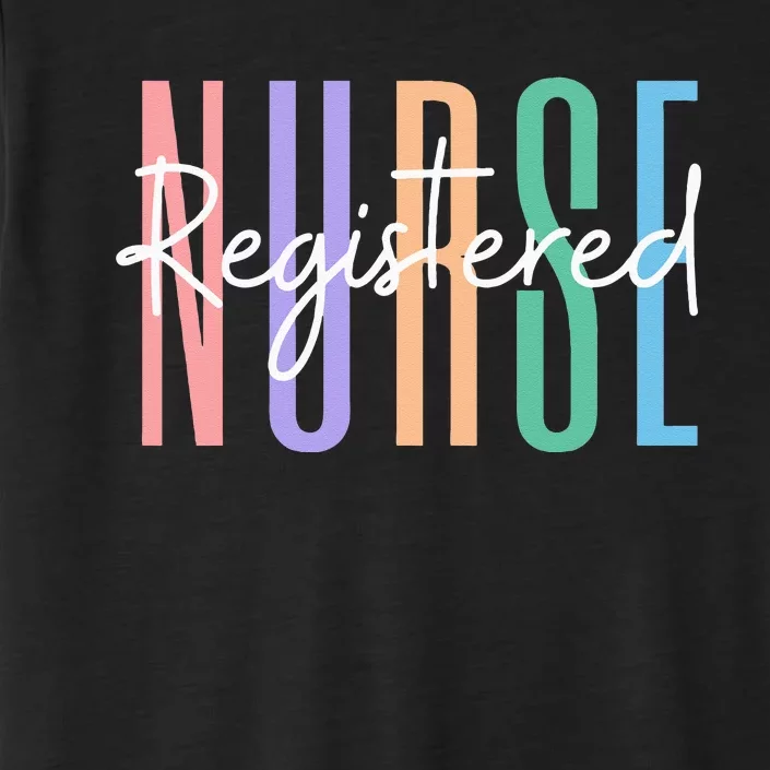 Registered Nurse RN Emergency Room Nurse ChromaSoft Performance T-Shirt