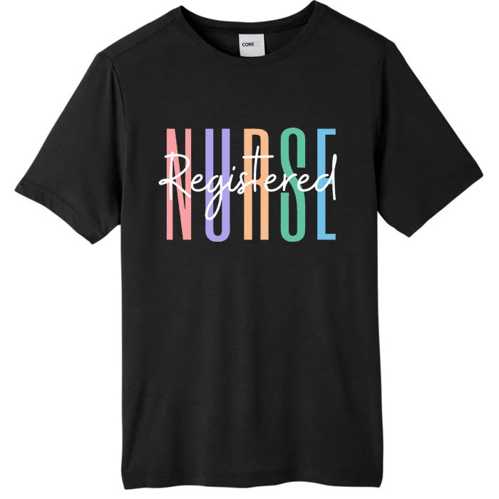 Registered Nurse RN Emergency Room Nurse ChromaSoft Performance T-Shirt