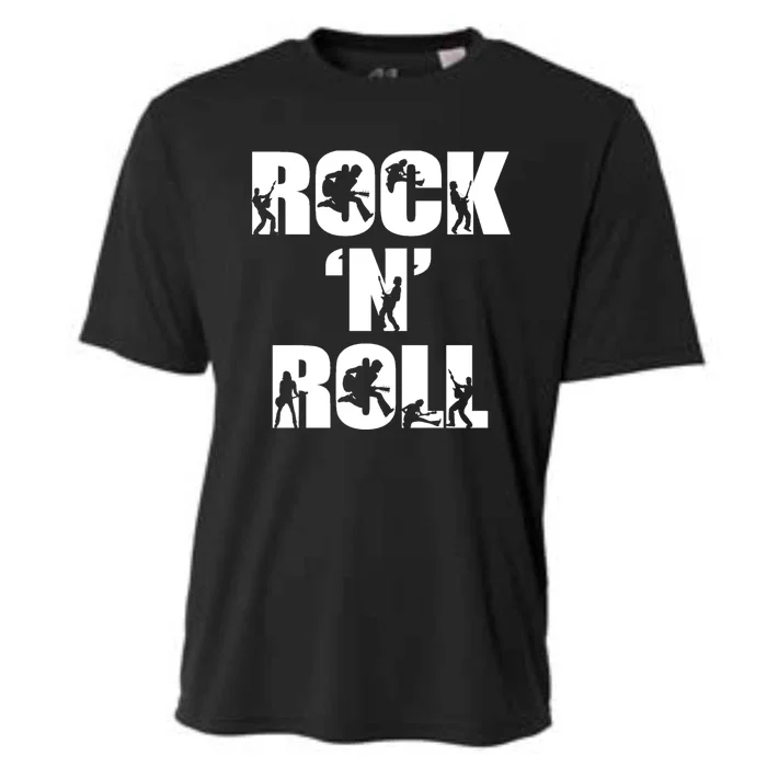 Rock N Roll Music Lover Cooling Performance Crew T-Shirt