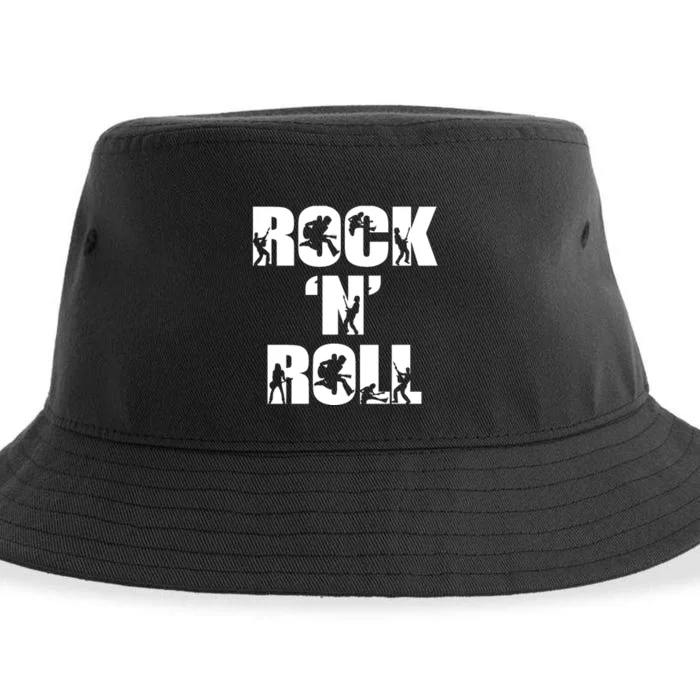 Rock N Roll Music Lover Sustainable Bucket Hat