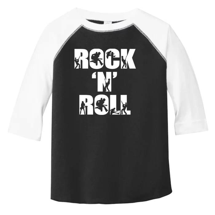 Rock N Roll Music Lover Toddler Fine Jersey T-Shirt