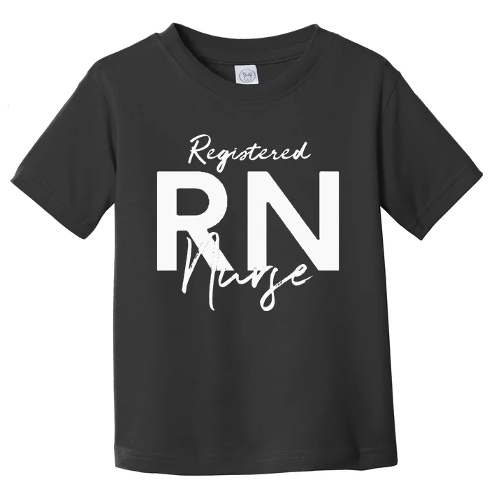 Registered Nurse RN Emergency Room Nurse Toddler T-Shirt