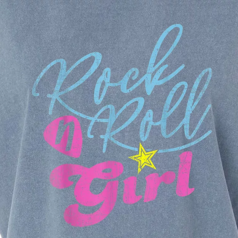 Rock N Roll Girl Purple Darla Garment-Dyed Women's Muscle Tee