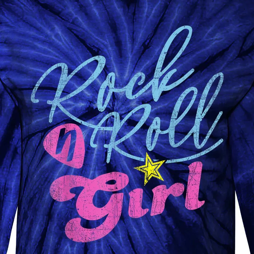 Rock N Roll Girl Purple Darla Tie-Dye Long Sleeve Shirt