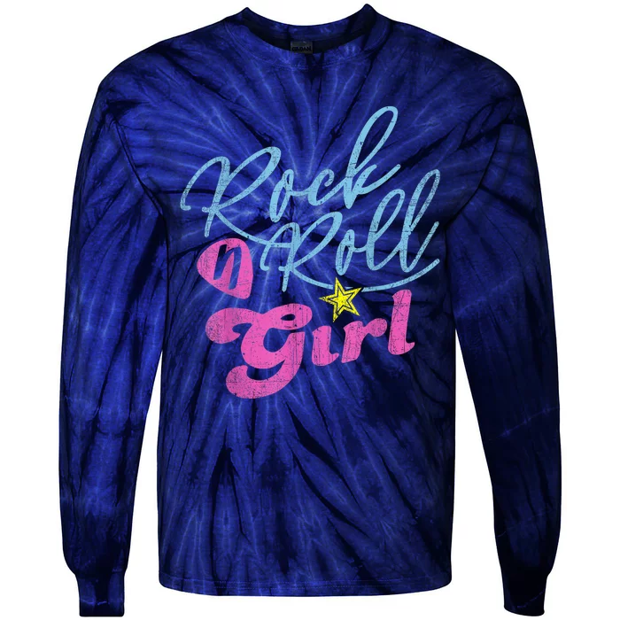 Rock N Roll Girl Purple Darla Tie-Dye Long Sleeve Shirt