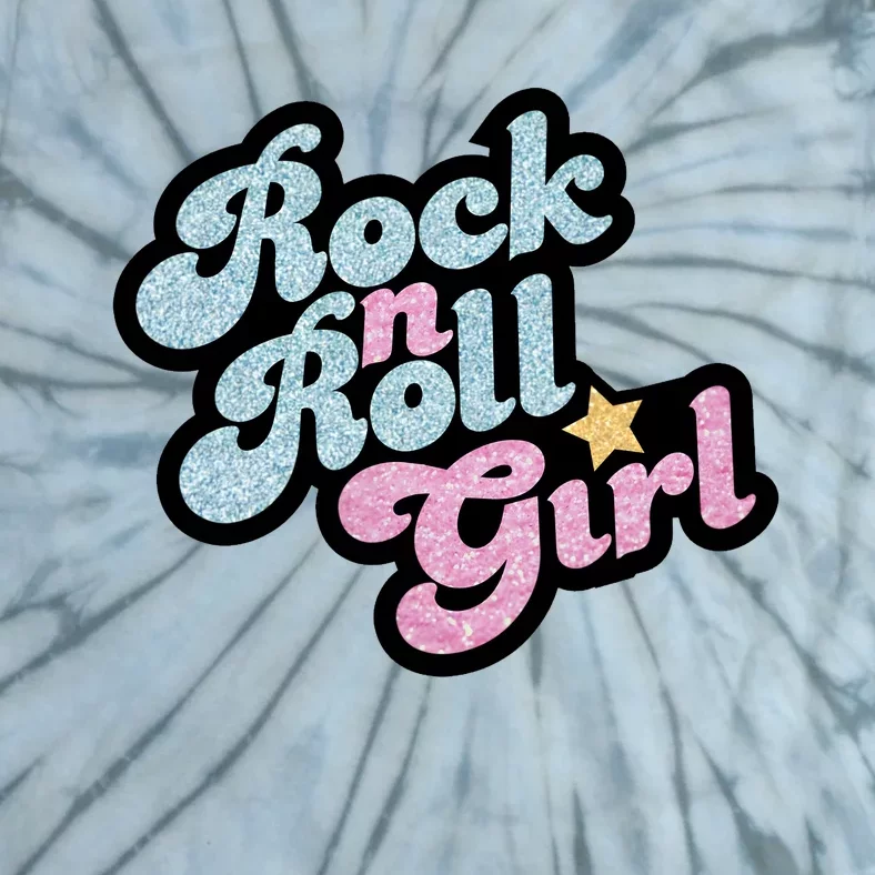 Rock N Roll Girl Tie-Dye T-Shirt