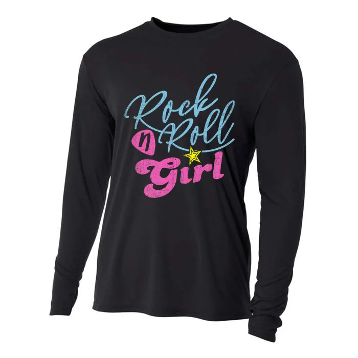 Rock N Roll Girl Purple Darla Cooling Performance Long Sleeve Crew