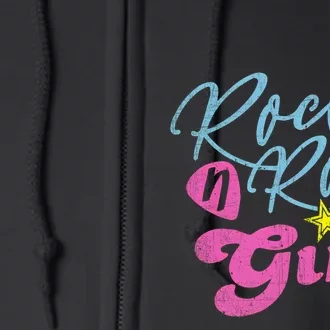 Rock N Roll Girl Purple Darla Full Zip Hoodie