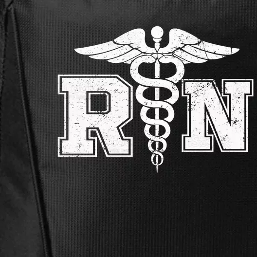 R N Registered Nurse Gift For Nurses City Backpack