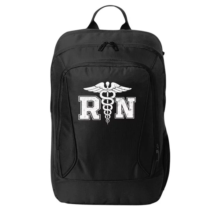 R N Registered Nurse Gift For Nurses City Backpack