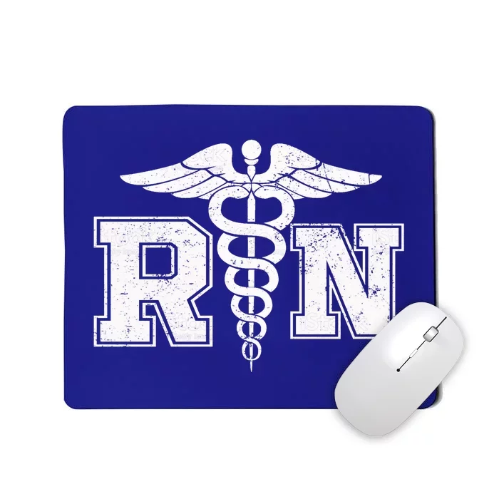 R N Registered Nurse Gift For Nurses Mousepad