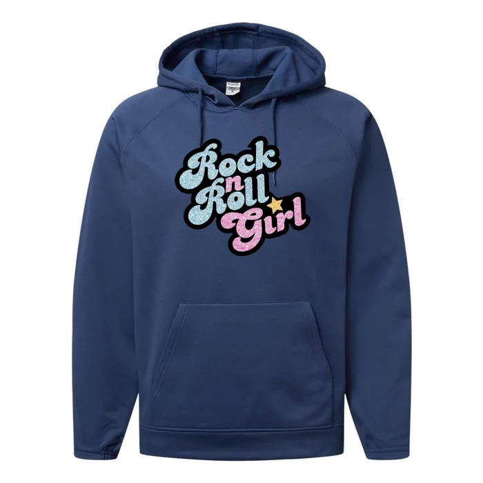 Rock N Roll Girl Performance Fleece Hoodie