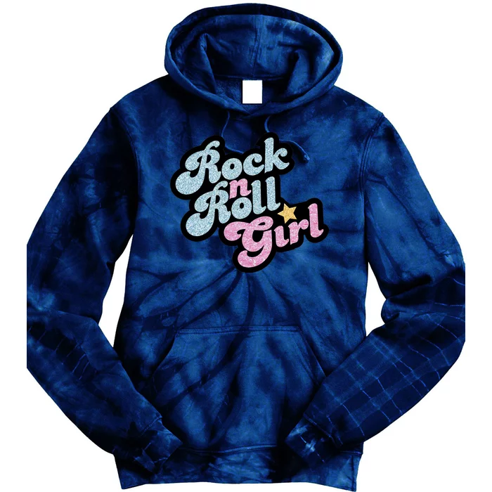 Rock N Roll Girl Tie Dye Hoodie