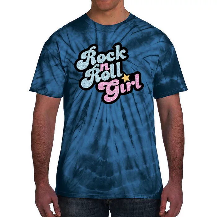 Rock N Roll Girl Tie-Dye T-Shirt