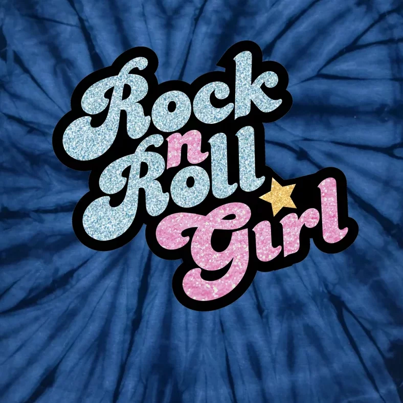 Rock N Roll Girl Tie-Dye T-Shirt