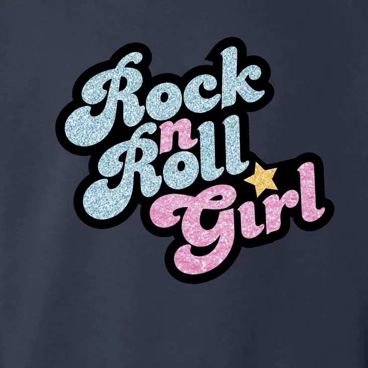 Rock N Roll Girl Toddler Hoodie