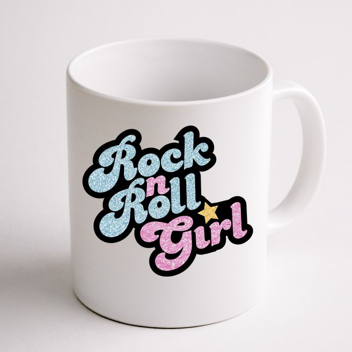 Rock N Roll Girl Front & Back Coffee Mug