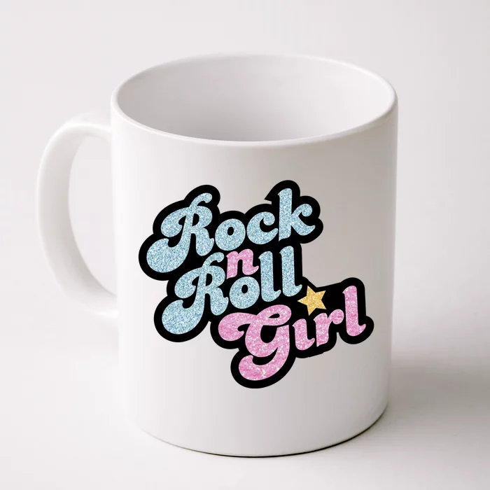 Rock N Roll Girl Front & Back Coffee Mug