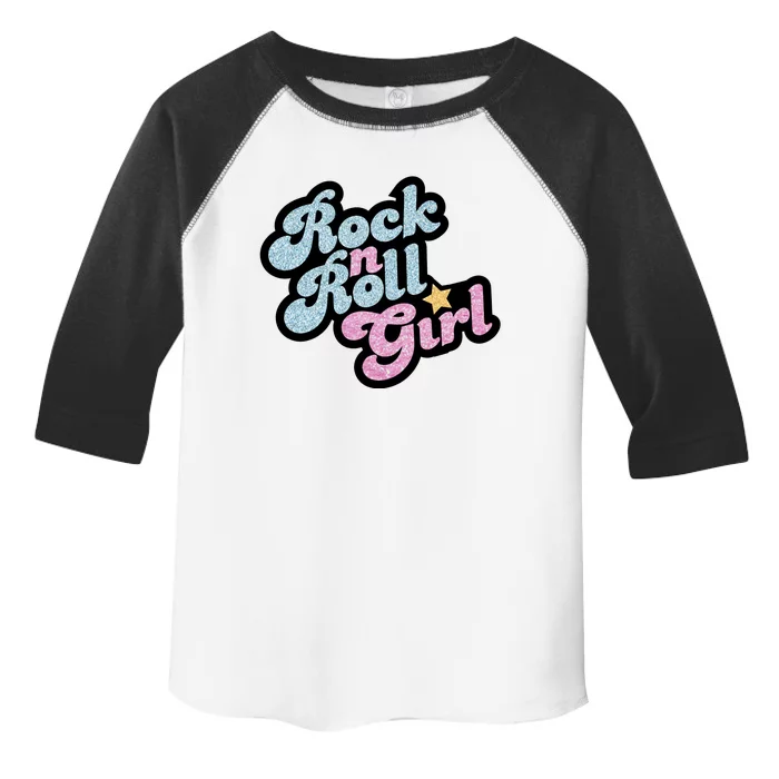 Rock N Roll Girl Toddler Fine Jersey T-Shirt