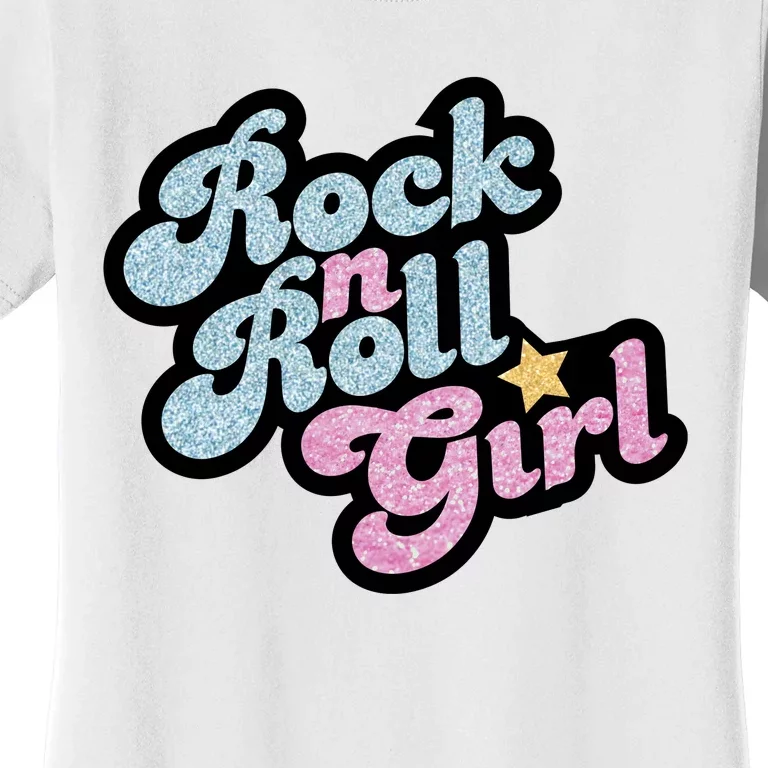 Rock N Roll Girl Women's T-Shirt