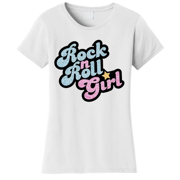 Rock N Roll Girl Women's T-Shirt