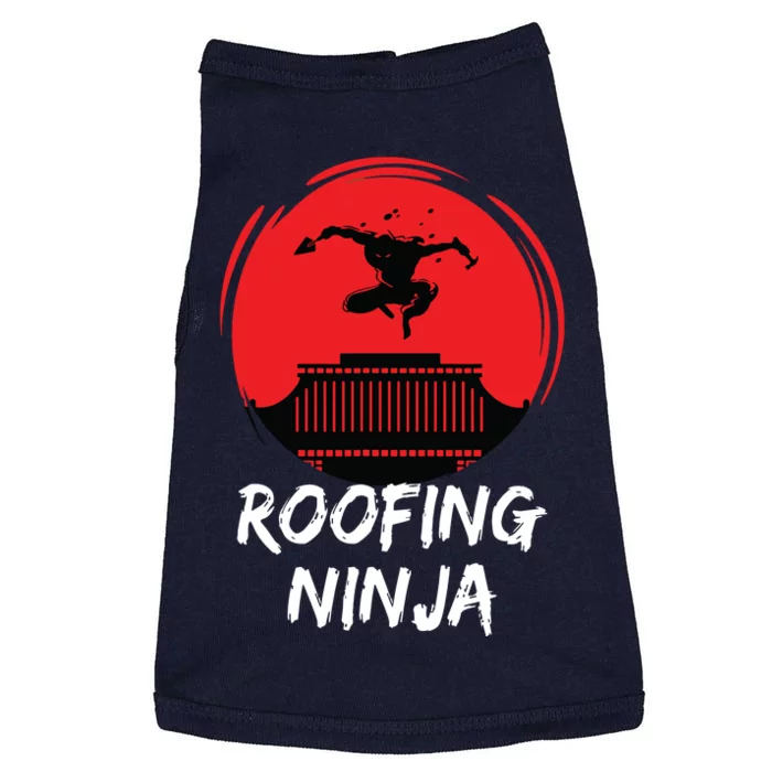 Roofing Ninja Roofer Slating Doggie Tank