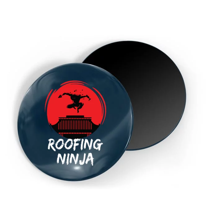 Roofing Ninja Roofer Slating Magnet