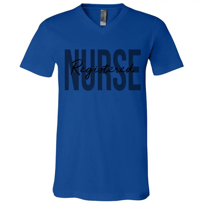 Registered Nurse Rn Emergency Room Nurse Gift V-Neck T-Shirt