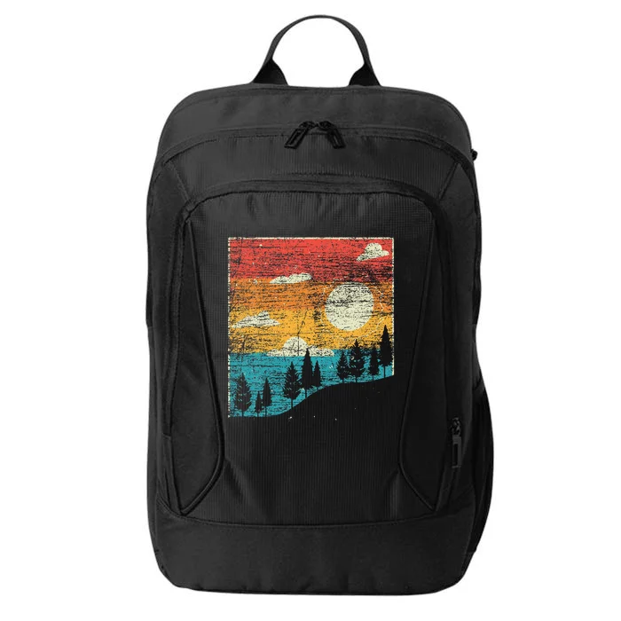 Retro Nature City Backpack