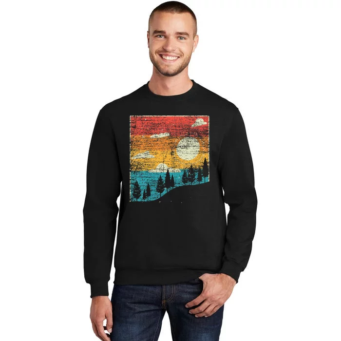 Retro Nature Tall Sweatshirt