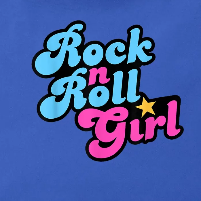 Rock N Roll Girl Zip Tote Bag