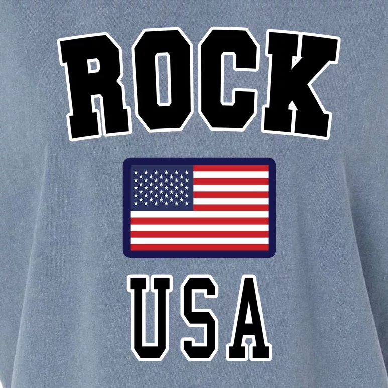 Rock N Roll USA Garment-Dyed Women's Muscle Tee